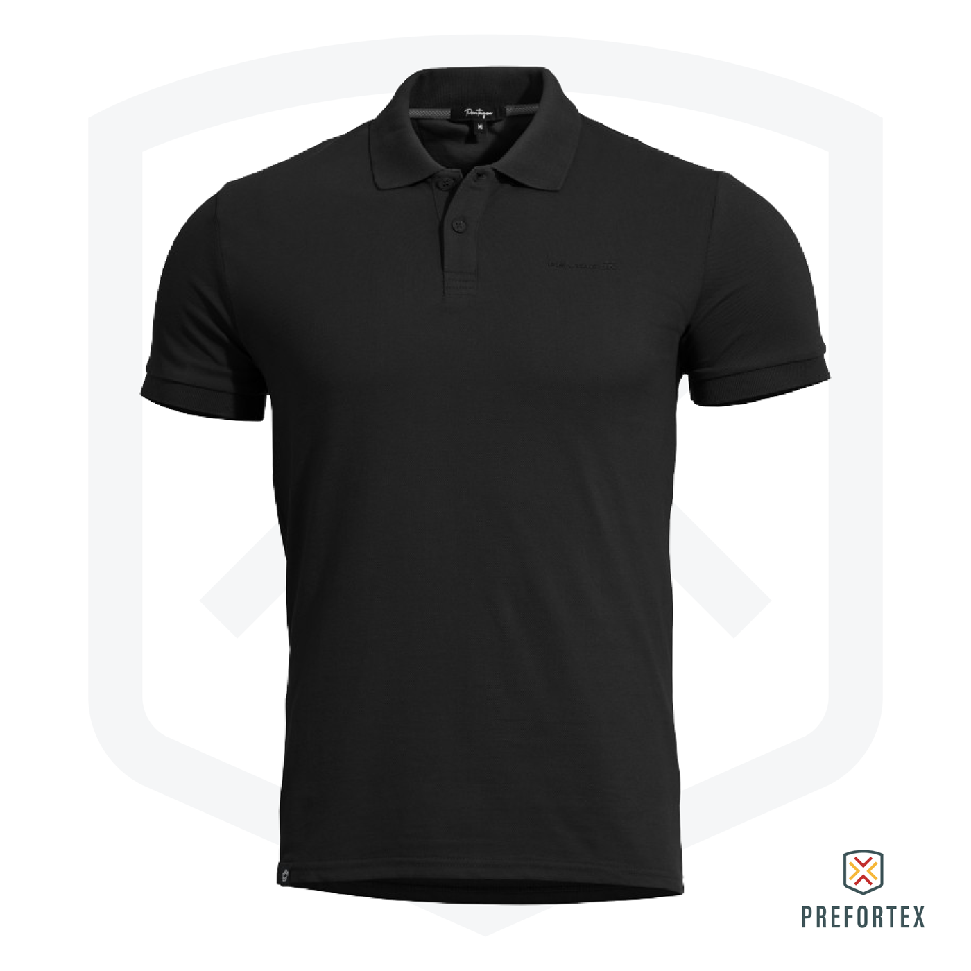 Polo Táctico Piquet Pentagon negro